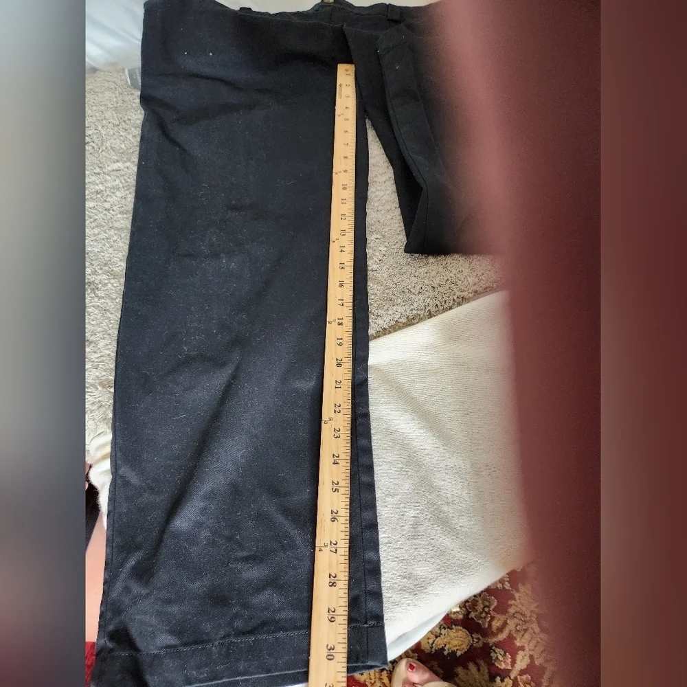Amazon Essentials Black Slack Pants - Classic Fit